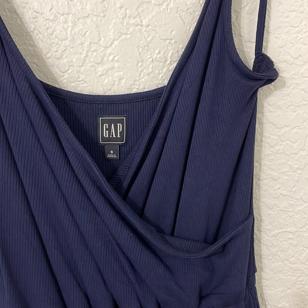 Gap navy blue jumpsuit